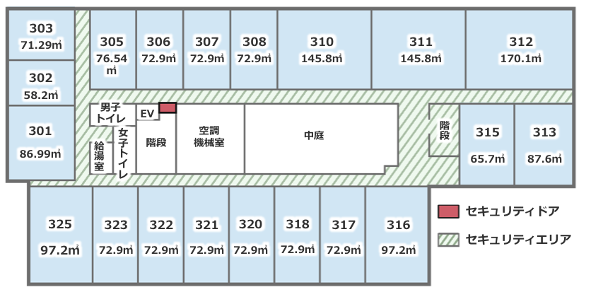 3階平面図