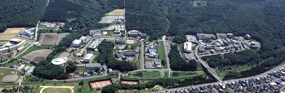 札幌テクノパークの空撮写真