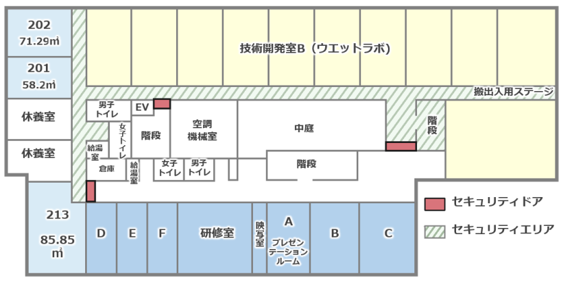 2階平面図